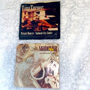 🌸Madonna & Tina Turner Vinyl records🌸